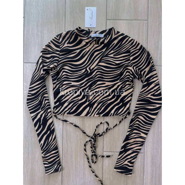 Жіночий топ зебра 5119 оптом 211225-02