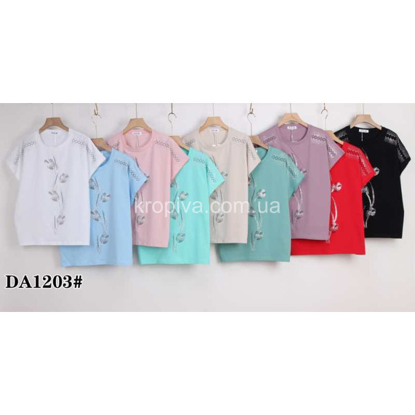 Жіноча футболка мікс оптом 040125-0100