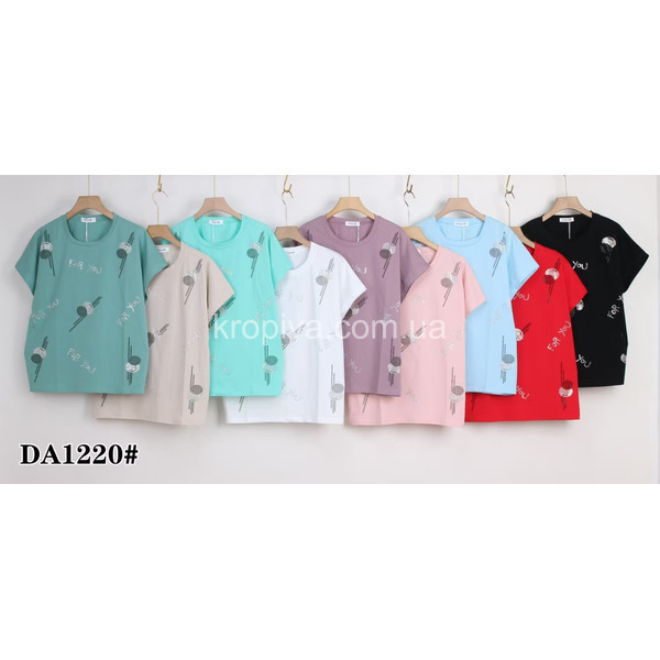 Жіноча футболка мікс оптом 040125-0110