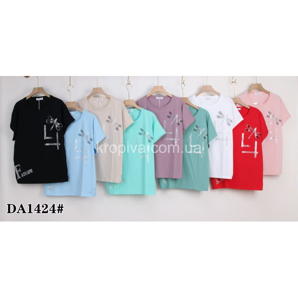 Жіноча футболка мікс оптом 040125-0130