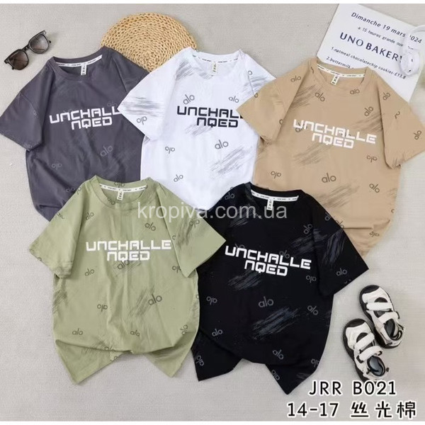 Детская футболка 7-12 лет оптом 270126-744