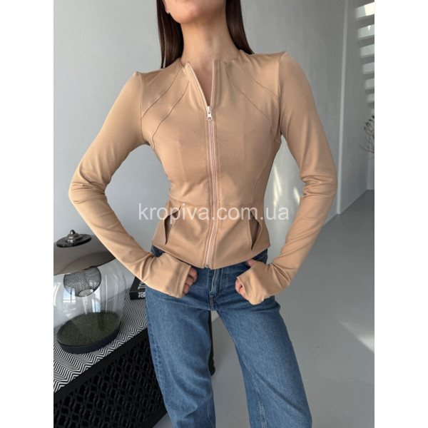 Женский лонг на молнии 8078 оптом 030226-101