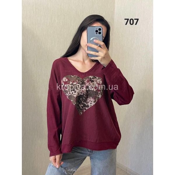 Женский свитшот 707 оптом 070226-109