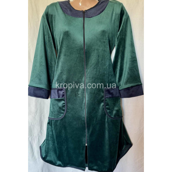 Женский халат велюр полубатал оптом 090226-667