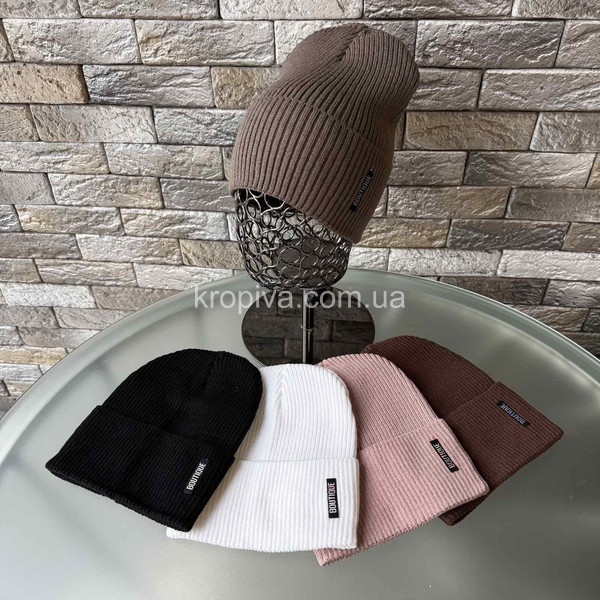 Молодіжна одинарна шапка оптом 130226-43