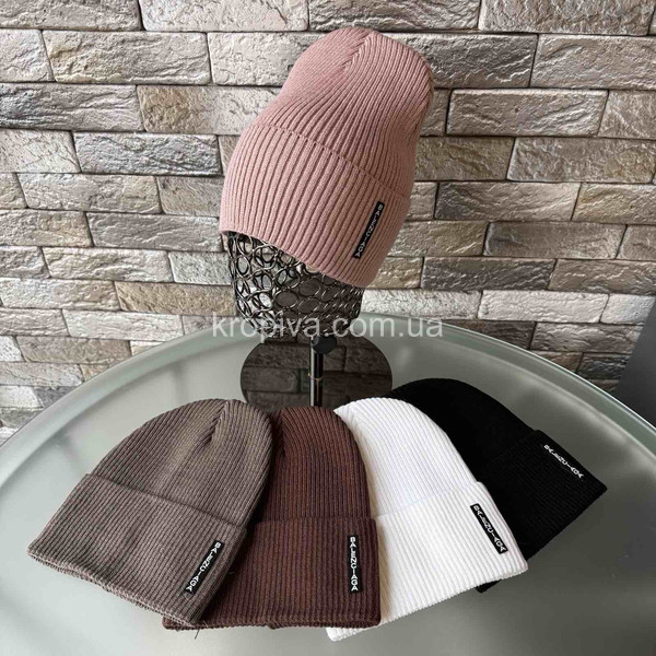 Молодіжна одинарна шапка оптом 130226-53