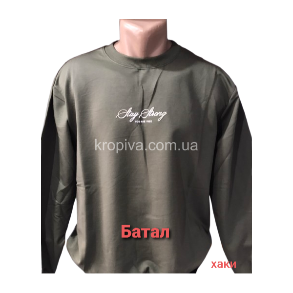 Мужской свитшот батал оптом 130226-0196