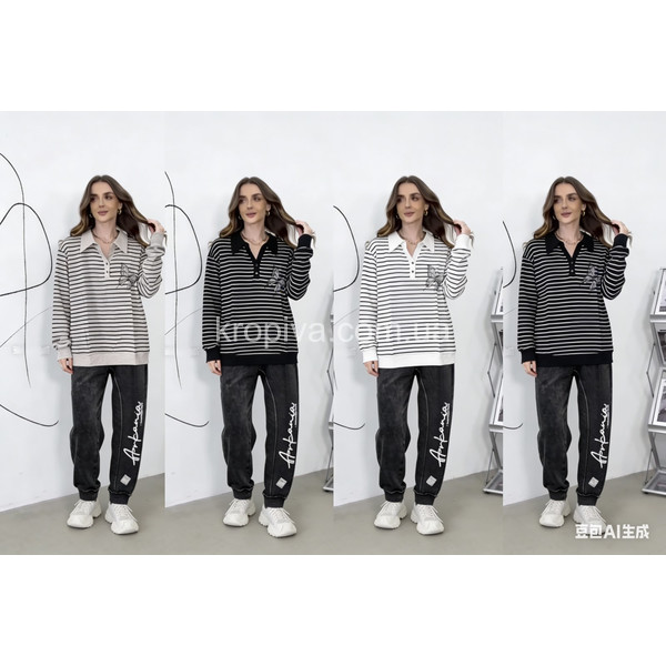 Женская кофта 280 батал оптом 220226-0125