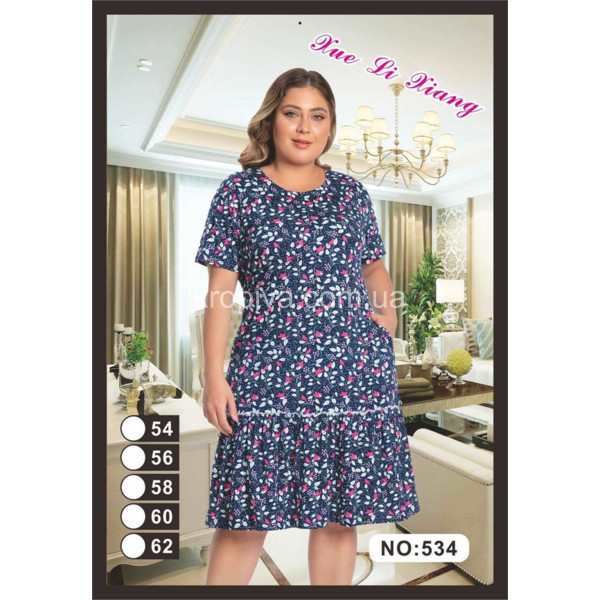 Женское платье батал оптом 100326-158