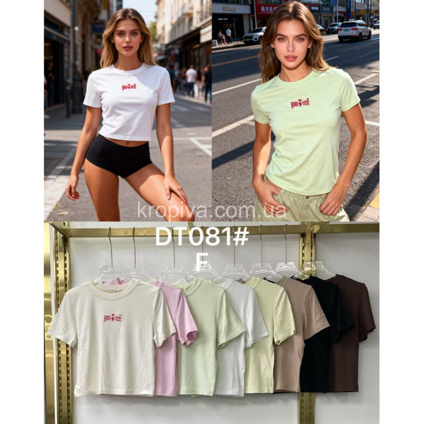 Женская футболка норма микс оптом 100326-738