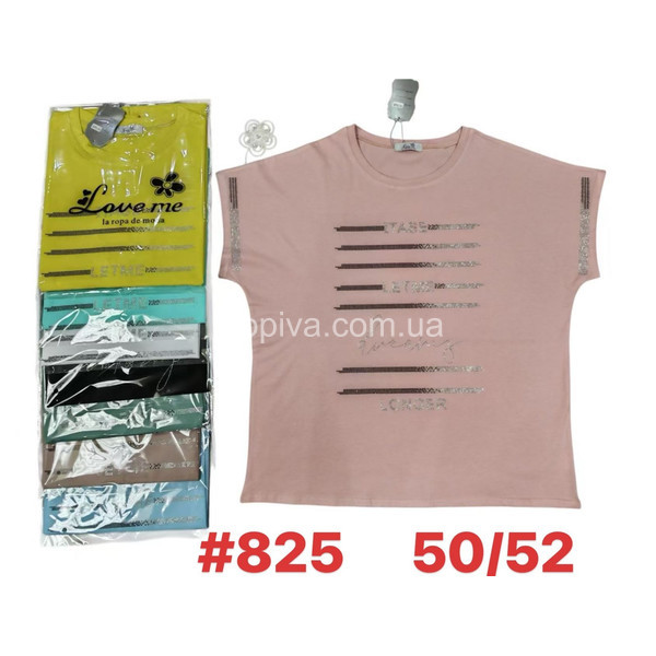 Женская футболка полубатал микс оптом 150326-0204