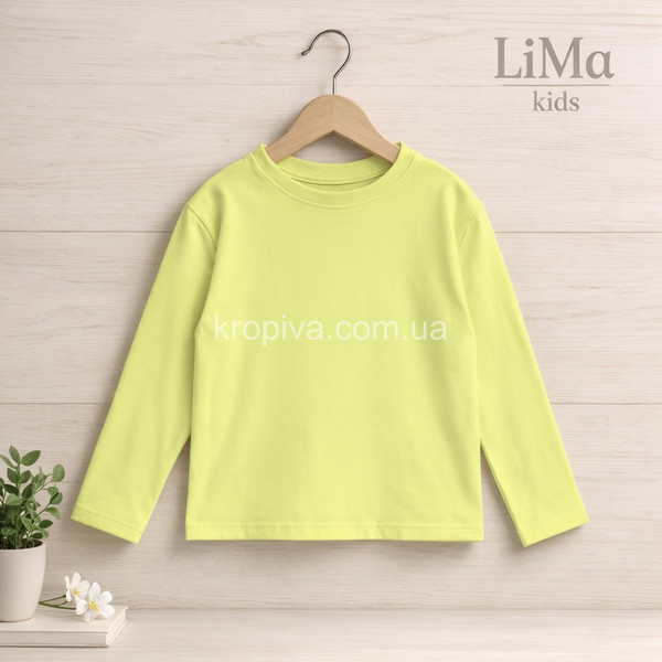 Дитячий лонгслів кулір 134-158 оптом 190326-758