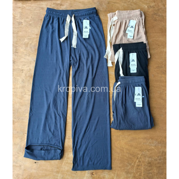 Жіночі брюки рубчик норма оптом 090523-607