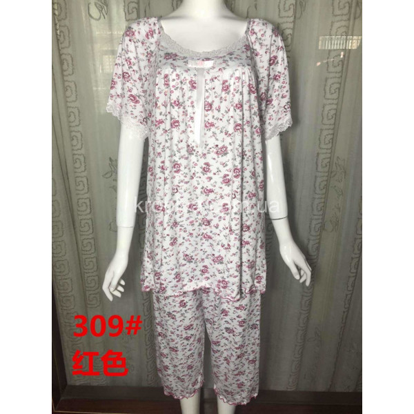 Женская пижама полубатал оптом 290623-97