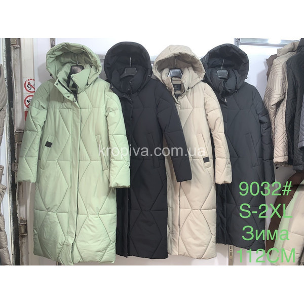 Женская куртка-пальто зимяя норма оптом 200923-664