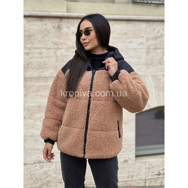 Женская куртка двухсторонняя 3049 норма оптом  (101023-202)