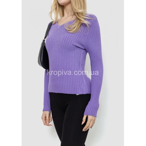Жіночий светр рубчик норма мікс оптом  (051123-766)