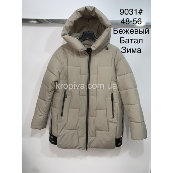 Женская куртка зима полубатал Турция оптом 141123-609