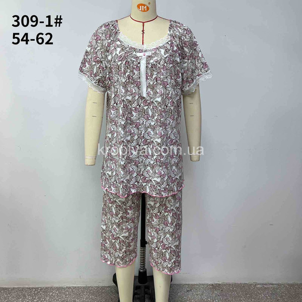 Женская пижама батал оптом 170224-471