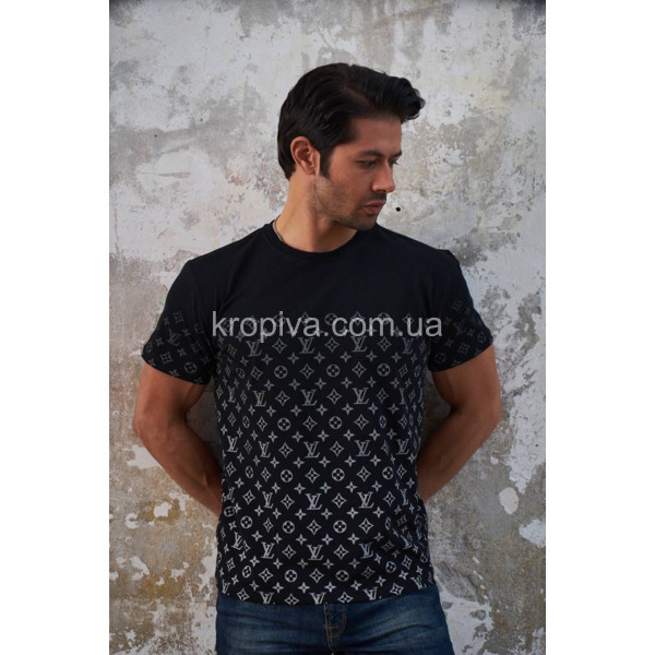 Чоловічі футболки норма Туреччина оптом 040324-678