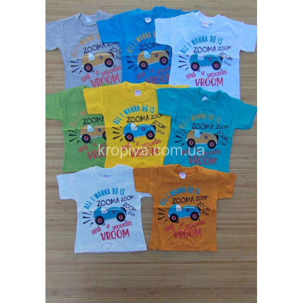 Детская футболка кулир 1-3 года Турция оптом  (110324-654)