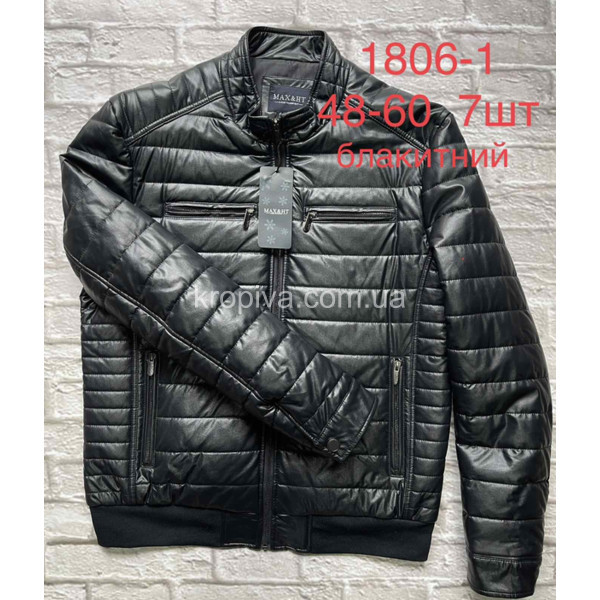 Мужская куртка экокожа оптом  (120324-683)