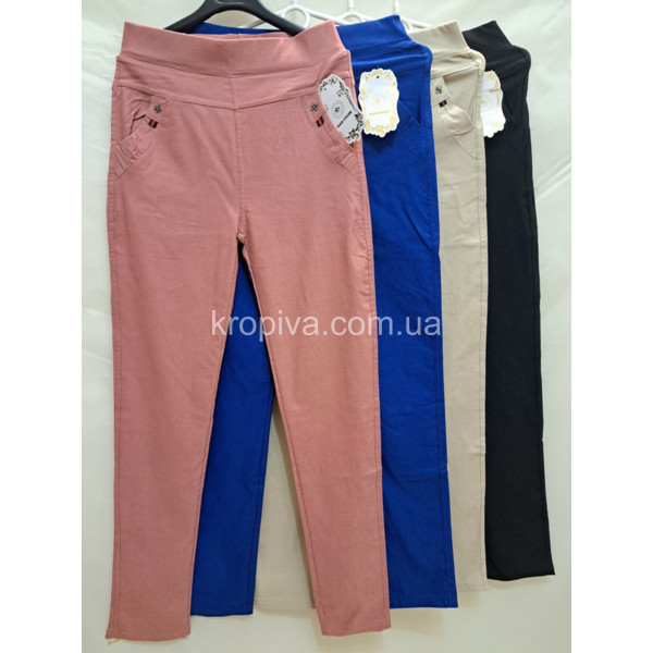 Жіночі штани 703 норма мікс оптом  (090324-91)