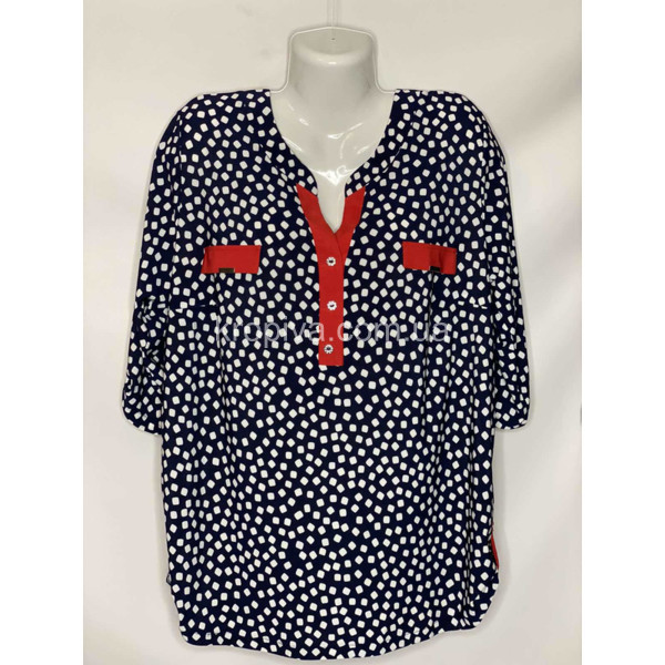 Женская блузка батал оптом  (090424-257)
