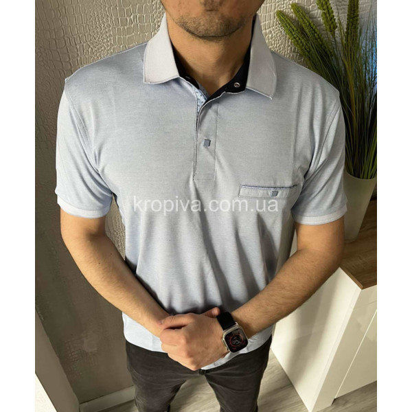 Мужская футболка-поло норма Турция оптом  (220424-685)