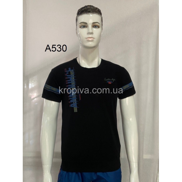 Мужская футболка норма микс оптом  (270424-663)