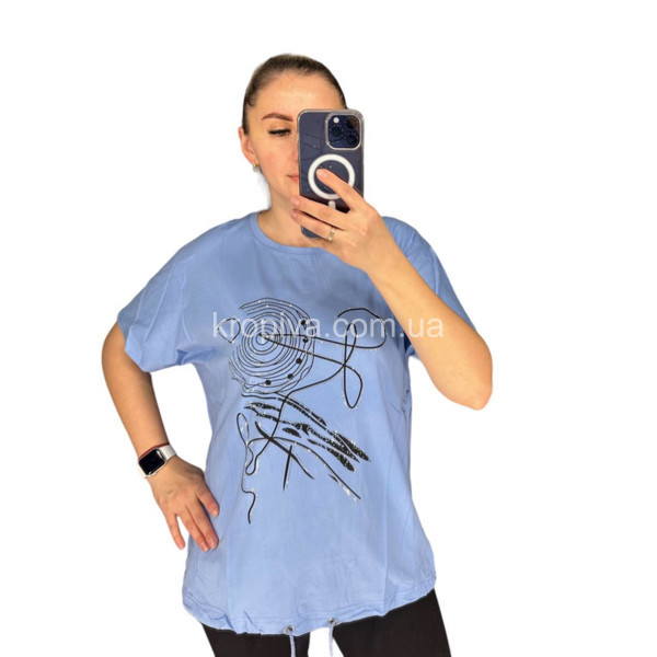 Жіноча футболка 27075 оптом  (050524-679)