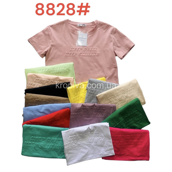 Жіноча футболка норма мікс оптом 090524-173