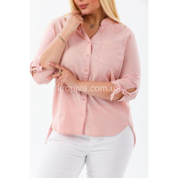Женская рубашка батал Турция оптом 020124-608