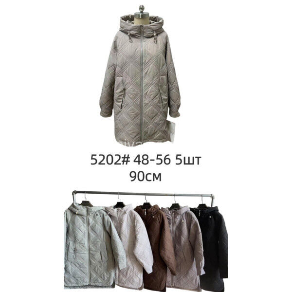 Женская куртка весна 5202 полубатал оптом 310125-038