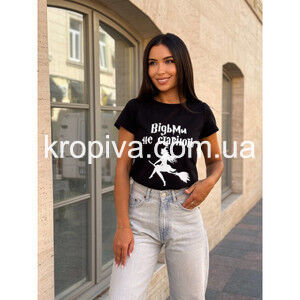 Жіноча футболка М124 норма оптом 110225-012