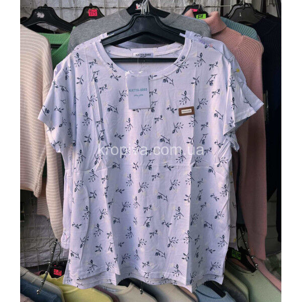 Жіноча футболка батал мікс оптом 150225-352