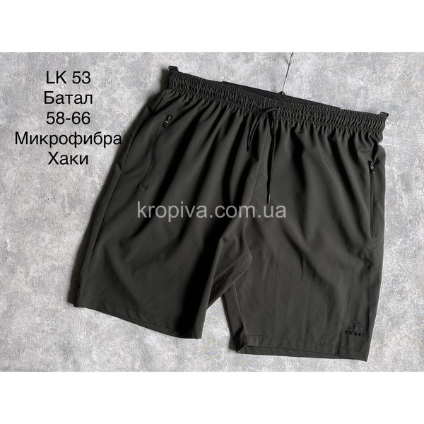 Мужские шорты батал микрофибра оптом 050425-627