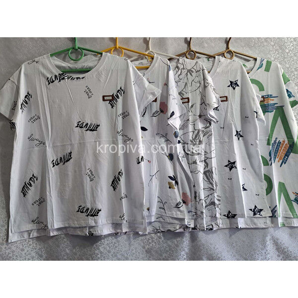 Женская футболка 9195-7 микс оптом 030525-171