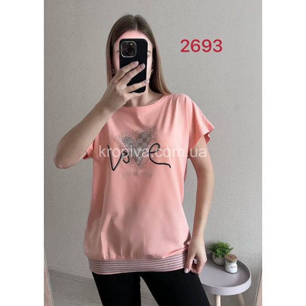 Женская футболка 2693 батал 090525-05