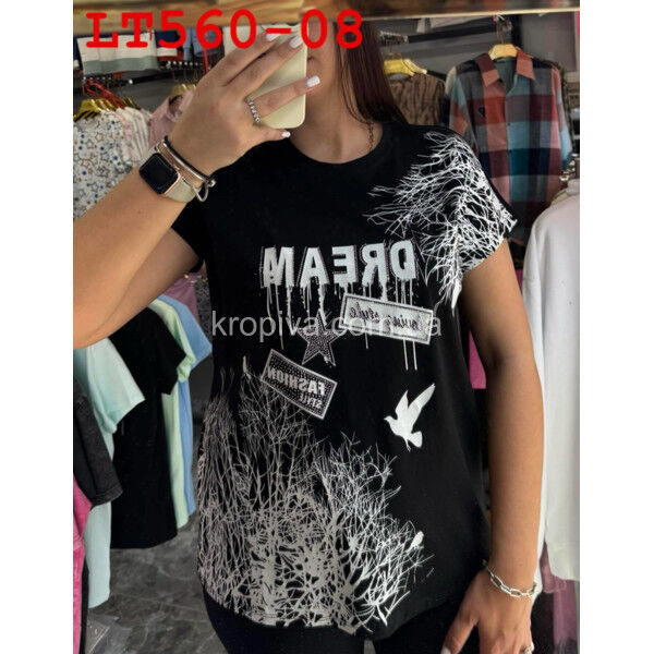 Женская футболка батал микс оптом 260525-795