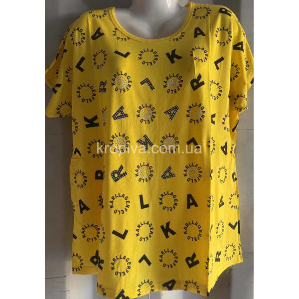 Жіноча футболка батал мікс оптом 020625-730