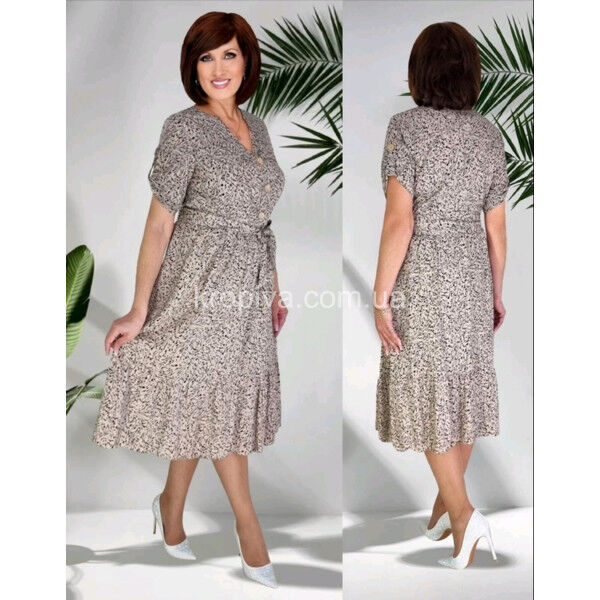 Женское платье 898 норма оптом 050625-679