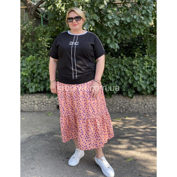 Женская юбка батал оптом 120625-799