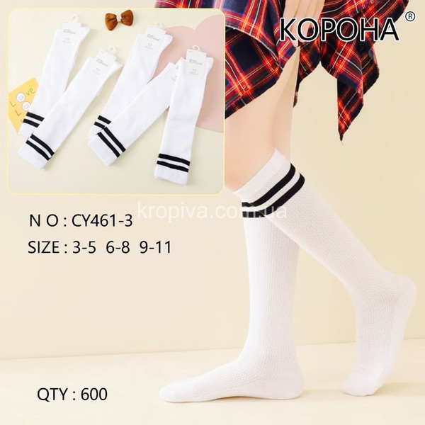 Дитячі шкарпетки/гольфи 3-5 школа оптом 230625-629