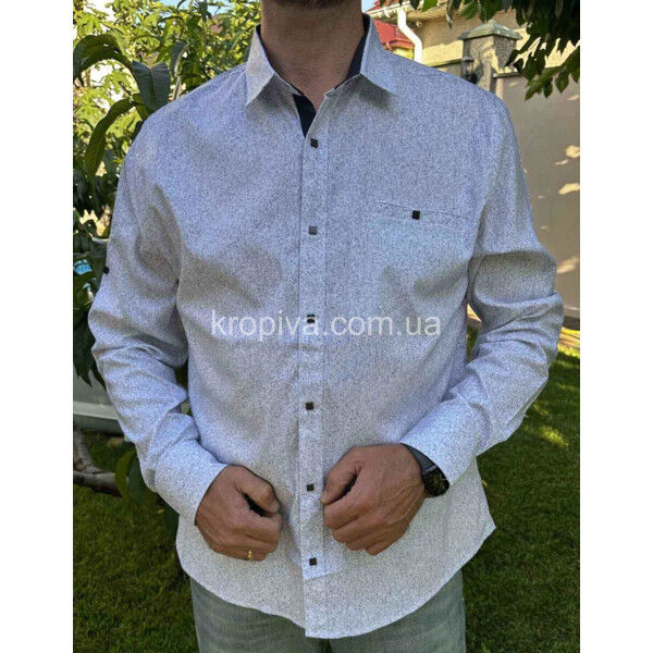 Чоловіча сорочка батал Туреччина оптом 020725-769
