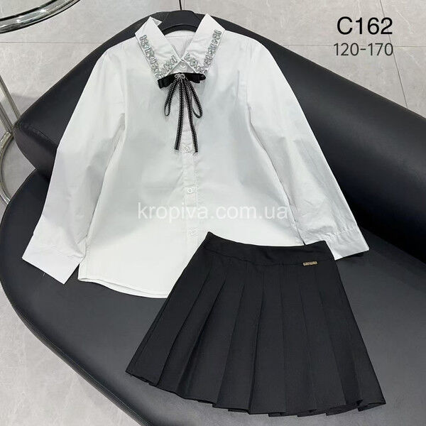 Детская рубашка с162 школа оптом 120725-15