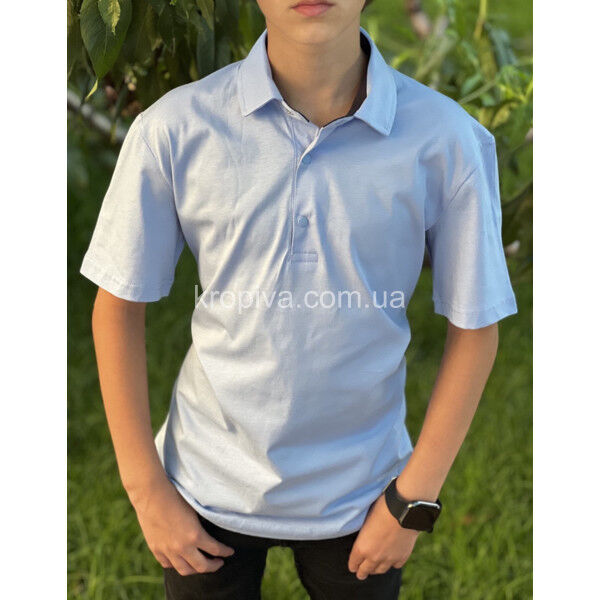 Дитяча футболка-поло школа Туреччина оптом 290725-673