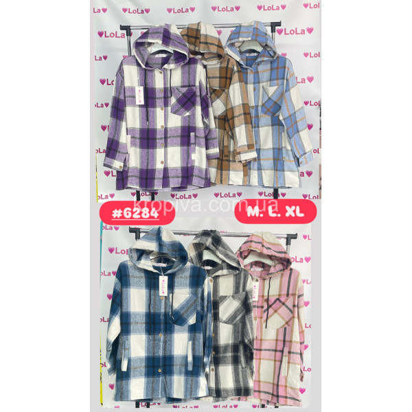 Женская рубашка 6284 норма оптом 080825-0196