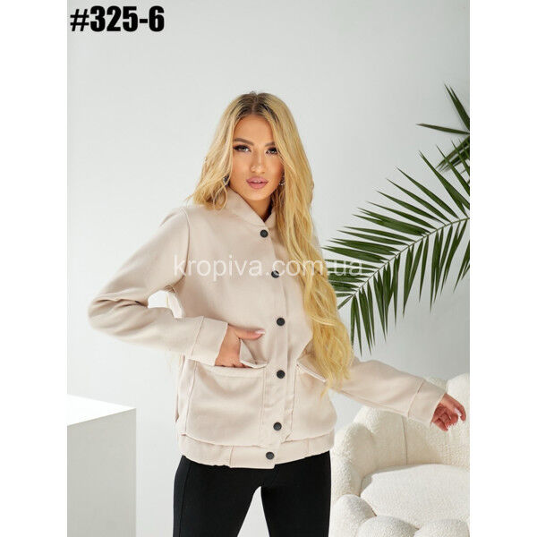 Женская куртка-бомбер кашемир оптом 090825-650