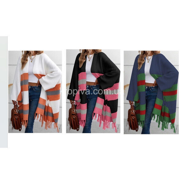 Женский кардиган 11852 батал микс оптом 200825-0181